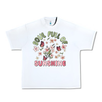 White soul full of sunshine Urban Heavy Tee - MaliasSmallBusiness