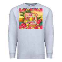 Heather Grey hot mom summer Premium Sweatshirt - TumblerDesignByShophia