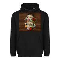 Black kinda emotional with skeleton Heavyweight Hoodie - TumblerDesignByShophia