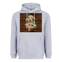 Heather Grey kinda emotional with skeleton Heavyweight Hoodie - TumblerDesignByShophia