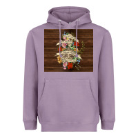 Lavender kinda emotional with skeleton Heavyweight Hoodie - TumblerDesignByShophia