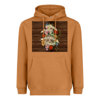 Meerkat kinda emotional with skeleton Heavyweight Hoodie - TumblerDesignByShophia