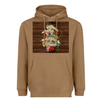 Toasted Coconut kinda emotional with skeleton Heavyweight Hoodie - TumblerDesignByShophia