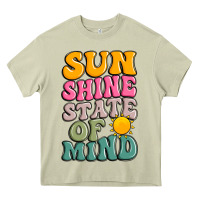 Mossy sun shine state of mind Heavy Core Tee - JahusDesignShop