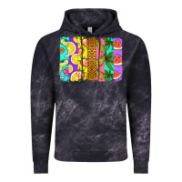 Cloud Black summer brushstroke Vintage Hoodie - Jasminsmagicworld
