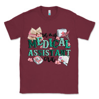 Burgundy in my medical assistant era Classic Tee - MaliasSmallBusiness