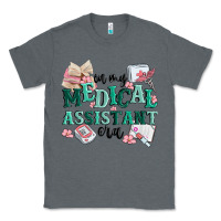 Charcoal Heather in my medical assistant era Classic Tee - MaliasSmallBusiness