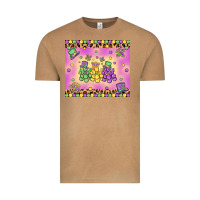 Vintage Camel mardi gras bead dogs Vintage Tee - MaliasSmallBusiness