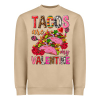 Mushroom tacos are my valentine Heavyweight Sweatshirt - NancyCooperArtShop