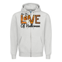 For The Love Of Halloween Zipper Hoodie | Teevron