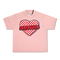 Salmon valentine mama Urban Heavy Tee - MaliasSmallBusiness