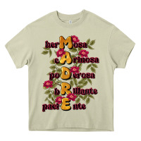 Mossy ella es mamá Heavy Core Tee - JahusDesignShop
