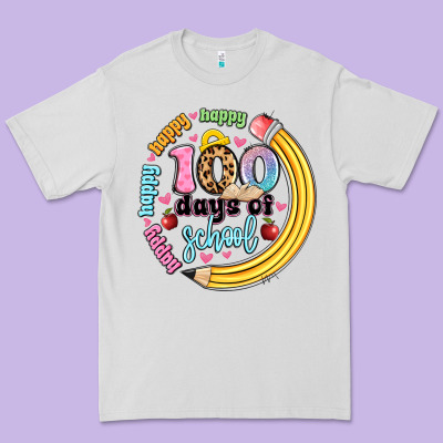Happy 100 Days Of School Premium Tee Designed By Artiststas
