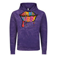 Cloud Purple summer vibes lips Vintage Hoodie - Jasminsmagicworld