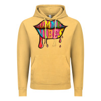 Vintage Mustard summer vibes lips Vintage Hoodie - Jasminsmagicworld