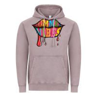 Vintage Zinc summer vibes lips Vintage Hoodie - Jasminsmagicworld