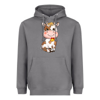 Storm Cartoon Cow Heavyweight Hoodie - HowdyJamesFarm