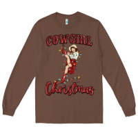 Chestnut cowgirl christmas Long Sleeve Tee - MaliasSmallBusiness