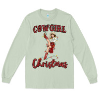 Matcha cowgirl christmas Long Sleeve Tee - MaliasSmallBusiness
