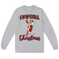 Moon Dust cowgirl christmas Long Sleeve Tee - MaliasSmallBusiness