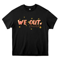 Black we out teacher Heavy Core Tee - JahusDesignShop