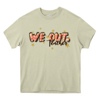 Mossy we out teacher Heavy Core Tee - JahusDesignShop