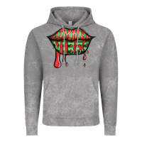 Cloud Rock summer vibes watermelon lips Vintage Hoodie - Jasminsmagicworld