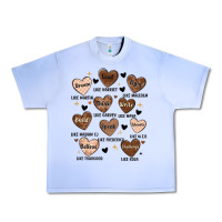 Grape Ice black history month hearts Urban Heavy Tee - MaliasSmallBusiness