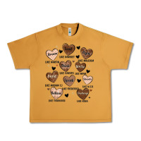Peanut Butter black history month hearts Urban Heavy Tee - MaliasSmallBusiness