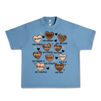 Pebble Blue black history month hearts Urban Heavy Tee - MaliasSmallBusiness