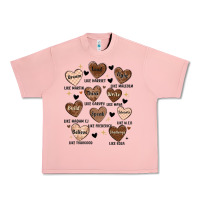 Salmon black history month hearts Urban Heavy Tee - MaliasSmallBusiness