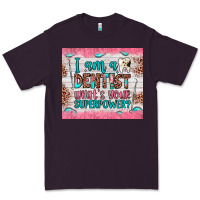 Plum i am a dentist what's your superpower Premium Tee - JahusDesignShop