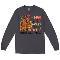 Smoke i may look calm but in my head i've pecked you Long Sleeve Tee - MaliasSmallBusiness