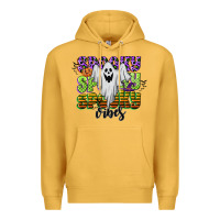 Mustard spooky spooky spooky vibes Premium Hoodie - CowGirlArtShop
