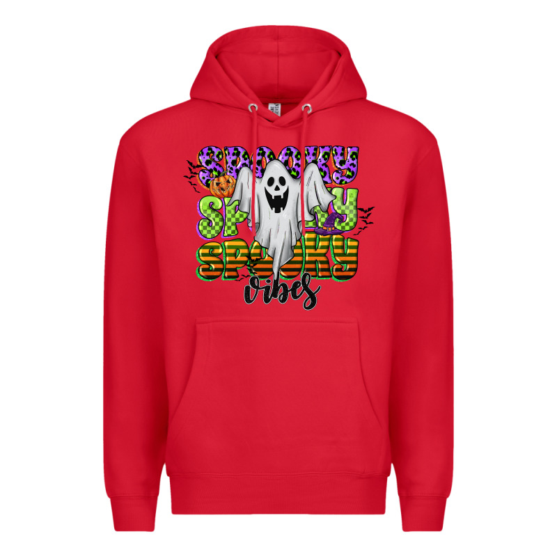 Spooky Spooky Spooky Vibes Premium Hoodie by CowGirlArtShop | Teevron