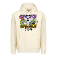 Sandshell spooky spooky spooky vibes Premium Hoodie - CowGirlArtShop
