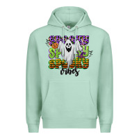 Seafoam spooky spooky spooky vibes Premium Hoodie - CowGirlArtShop