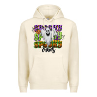 Tofu spooky spooky spooky vibes Premium Hoodie - CowGirlArtShop