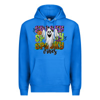 True Royal spooky spooky spooky vibes Premium Hoodie - CowGirlArtShop