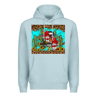 Blue Mist truck gnome cactus Premium Hoodie - JahusDesignShop