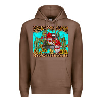 Chestnut truck gnome cactus Premium Hoodie - JahusDesignShop