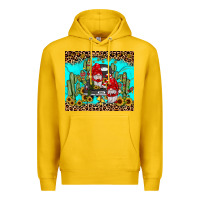 Lemon truck gnome cactus Premium Hoodie - JahusDesignShop
