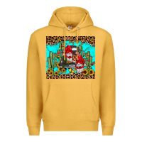 Mustard truck gnome cactus Premium Hoodie - JahusDesignShop