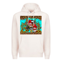 Pale Pink truck gnome cactus Premium Hoodie - JahusDesignShop