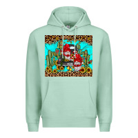 Seafoam truck gnome cactus Premium Hoodie - JahusDesignShop