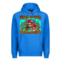 True Royal truck gnome cactus Premium Hoodie - JahusDesignShop