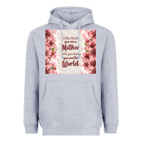 Heather Grey to the world you are a mother but to your family y Heavyweight Hoodie - TumblerDesignByShophia