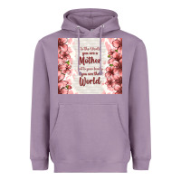 Lavender to the world you are a mother but to your family y Heavyweight Hoodie - TumblerDesignByShophia