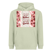 Matcha to the world you are a mother but to your family y Heavyweight Hoodie - TumblerDesignByShophia