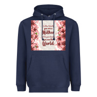 Navy to the world you are a mother but to your family y Heavyweight Hoodie - TumblerDesignByShophia